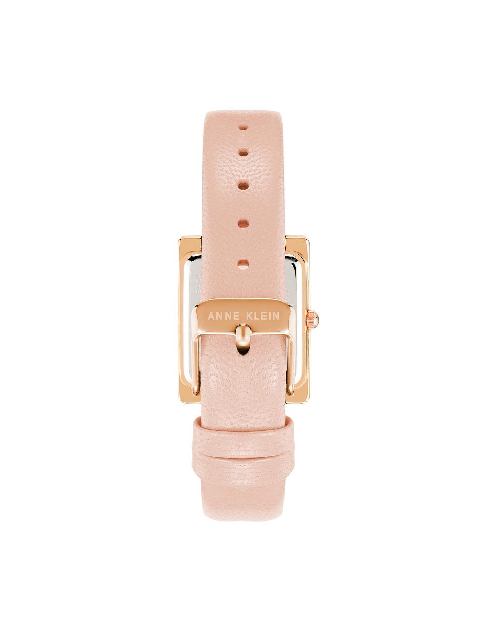 Rectangulaire Anne Klein Case Cuir Band Watch   | SHX-5774851